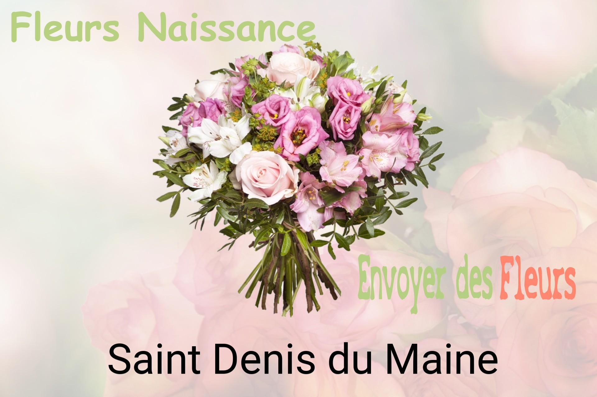 Bouquet de fleurs de naissance livré à Saint-Denis-du-Maine
