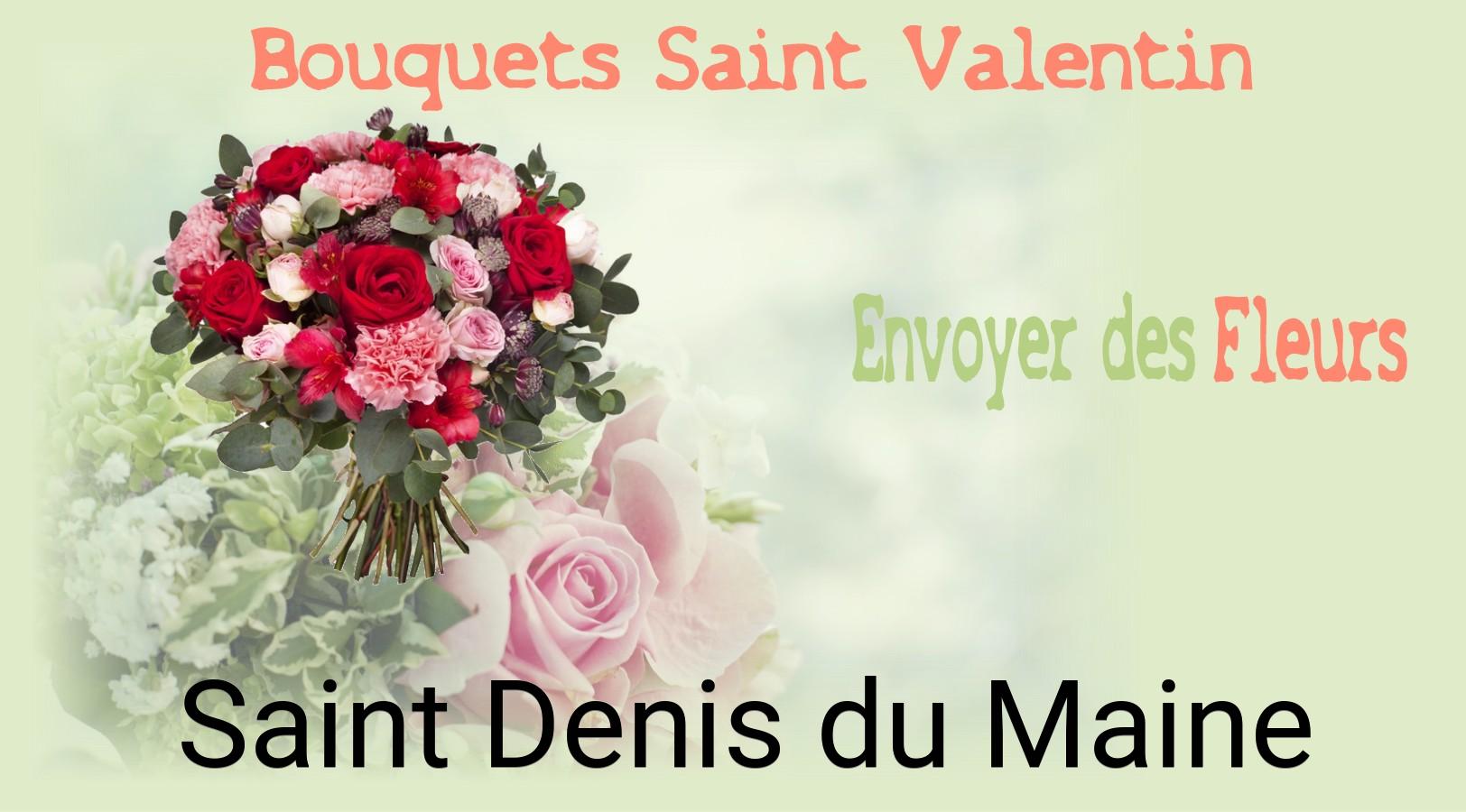 Roses de Saint-Valentin livrées à Saint-Denis-du-Maine